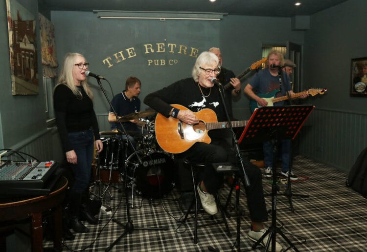 The Keith Allen Band at The Retreat during the 2024 The Village music festival Picture: Dijana Capan/DVision Images