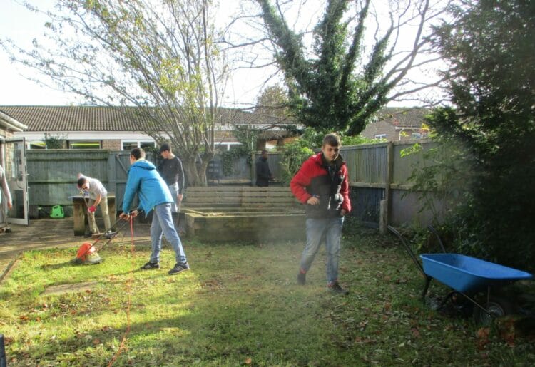 Pupils at Brookfields School, in Reading received help from Tesco to grow their own food. Picture: Tesco Reading and Brookfields School