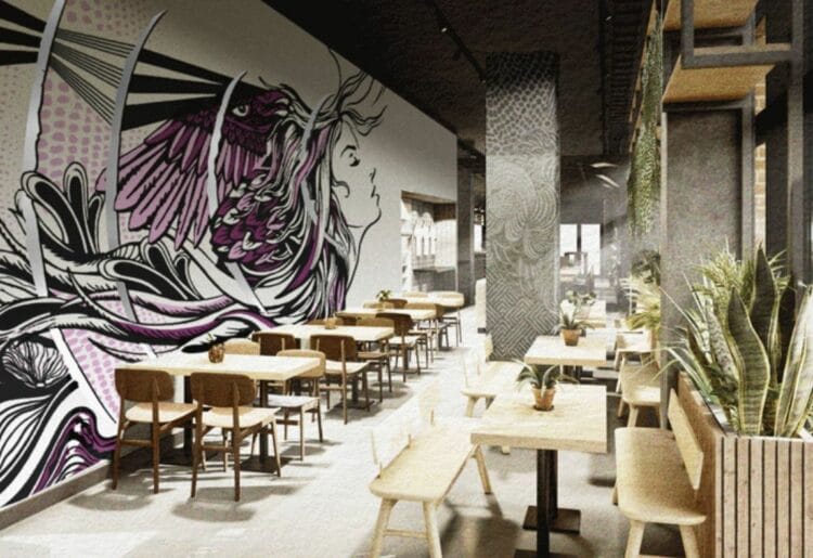 What the interior drinking and dining space could look like at the upcoming Siren Craft Brew bar in Friar Street, Reading town centre. Credit: Siren Craft Brew.