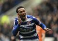 Reading v Blackpool Pictures: Steve Smyth, Luke Adams