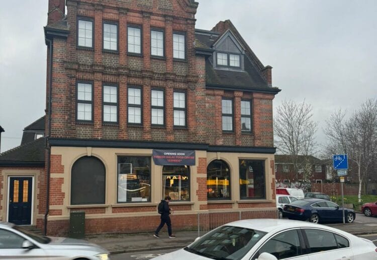 The closed Greggs at the old Wellington Arms in 72 Whitley Street, Katesgrove, now set to become a Turkish halal food centre which will be opening soon, according to signage Picture: Local democracy reporting service