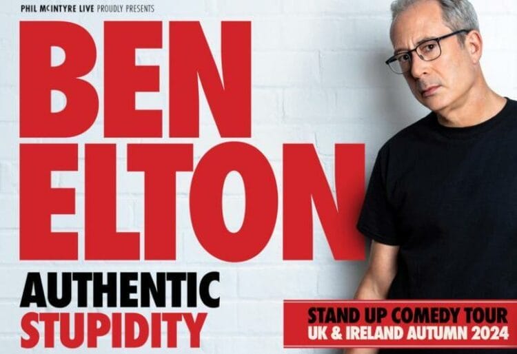 Ben Elton is coming to The Hexagon this November