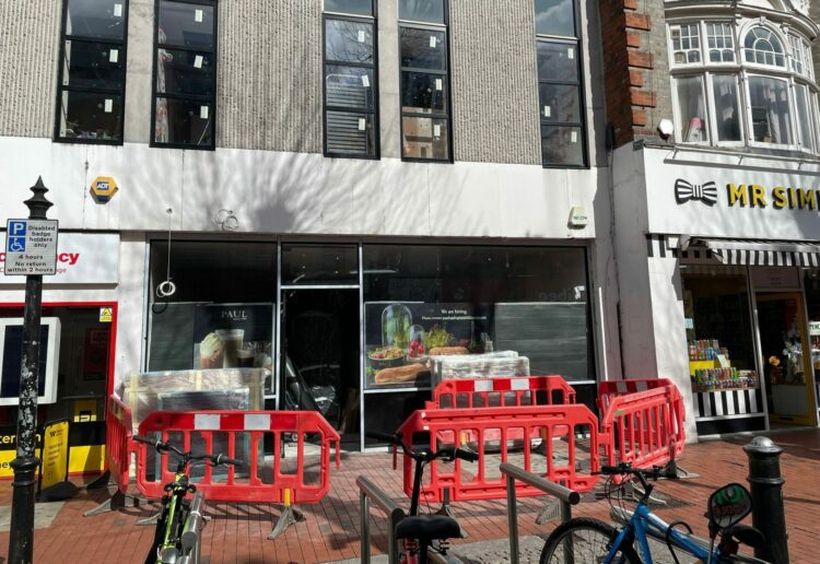 The former Boots opticians in Broad Street is to become a bakery called Paul Picture: Local democracy reporting service