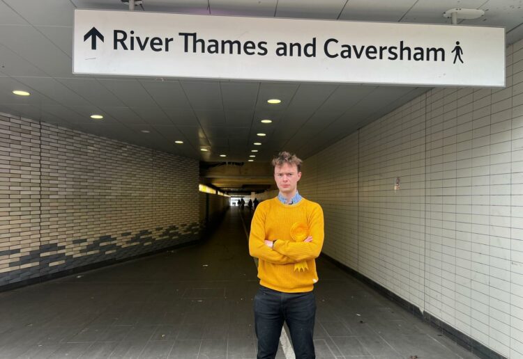 Henry Wright, the Lib Dem parliamentary candidate for Reading Central, says a 16-week closure of the Reading Station underpass is unacceptable Picture: Reading Lib Dems