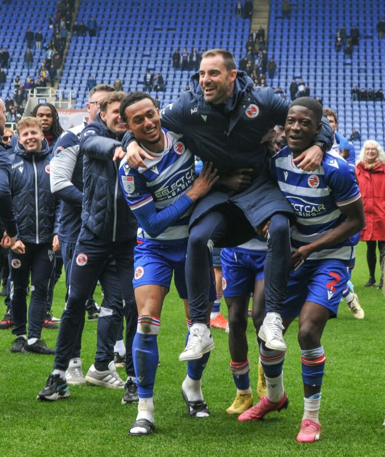 Reading's Final Match Lap of Honour