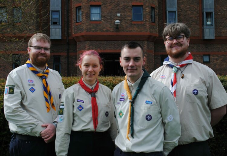 Conor Chippendale, from Reading, is one of the Scouts who has been awarded the King's Scout Award at an annual ceremony in Windsor Castle