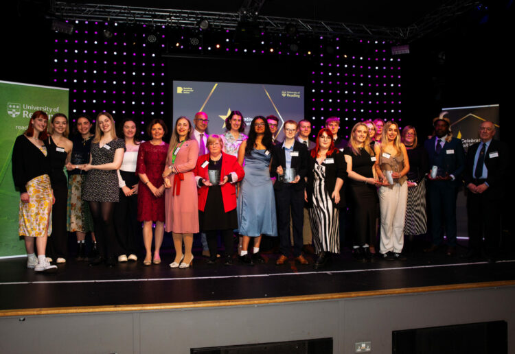 The Celebration of Volunteering saw participants given awards to recognise their work both within the university and in the community at an event on Whiteknights Campus. Picture: The University of Reading