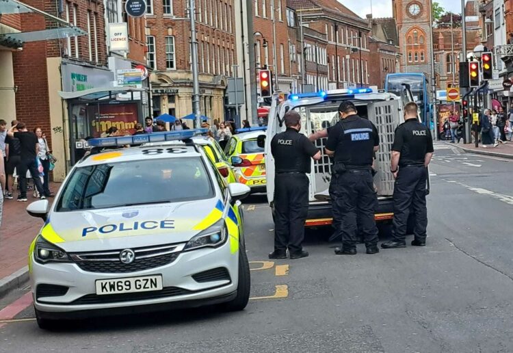 Police were called to Friar Street in Reading on Saturday, May 4, following reports of an assault