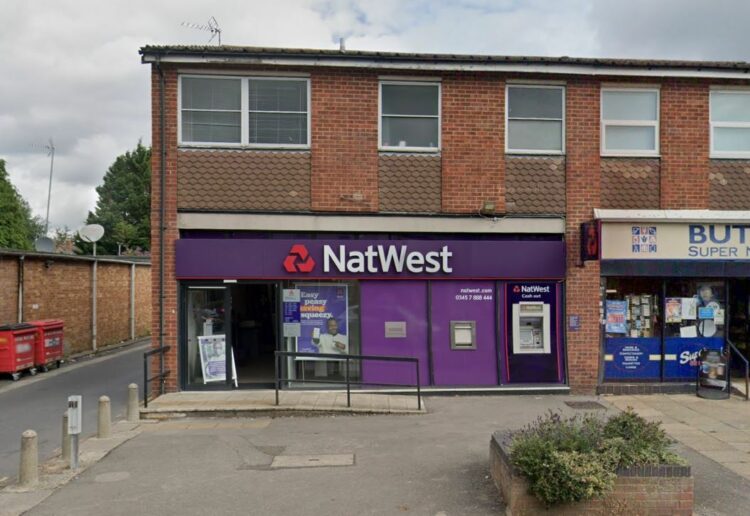 The former NatWest bank in School Road, Tilehurst Picture: Local Democracy Reporting Service