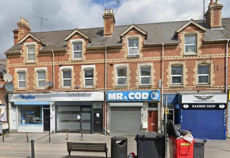 A food company called Da Spott has applied for permission to sell food and drinks on the site of a former solicitors of Reading's Oxford Road Picture: Local democracy reporting service/Google Maps