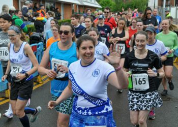 Runners tackle May Day Shinfield 10k