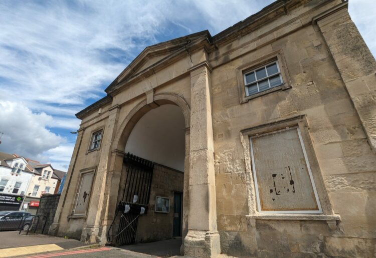 Cemetery Junction has recently seen fences erected around the gatehouse arch at the entrance after members of a group seeking to protect the arch raised concerns. Picture: Jake Clothier