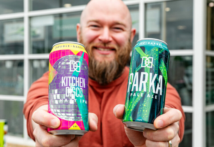 Double-Barrelled Brewery has two beers on sale in Waitrose stores across the country