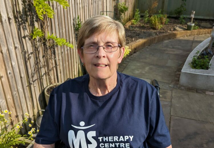 Mary King, who has been supported by the Berkshire MS Therapy Centre for more than 20 years, is set to climb the O2 arena in her wheelchair in aid of the charity. Picture: Berkshire MS Therapy Centre