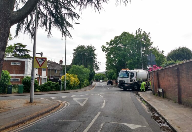 The junction of Crescent Road and Hamilton Road in East Reading. Picture: Local Democracy Reporting Service