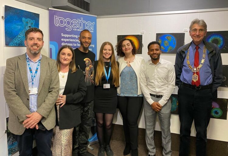 Together For Mental Health Wellbeing Art exhibition is taking place in Reading venues this weekend
