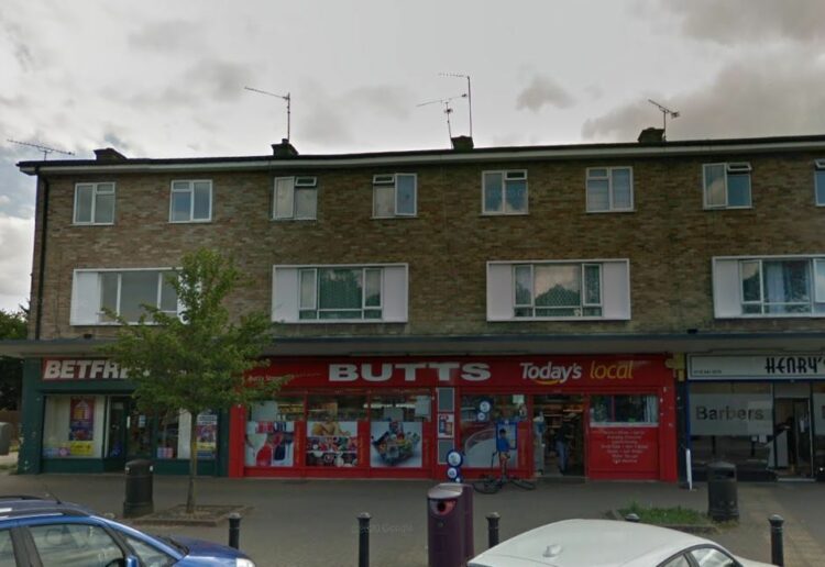 The Butts Today's local store in The Meadway in Tilehurst