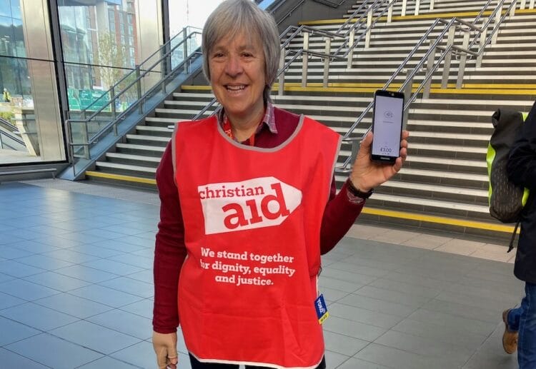 Rosemary Croft has shared her story of volunteering for Christian Aid as organisations are marking Volunteers' Week. Picture: Christian Aid