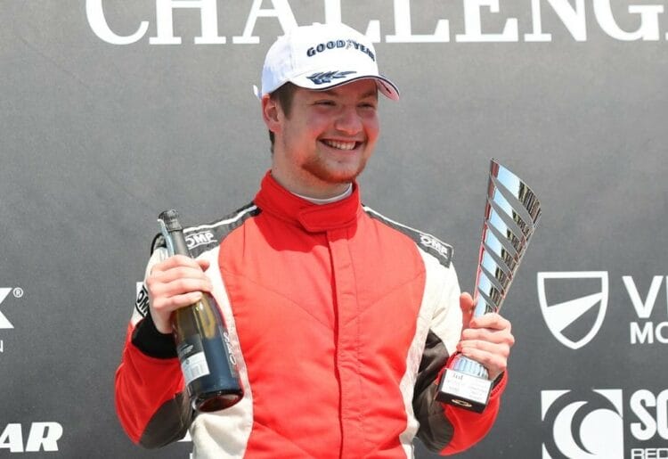 Luca Osborne competing in the Mini Challenge Trophy Pictures: Mini Challenge Trophy