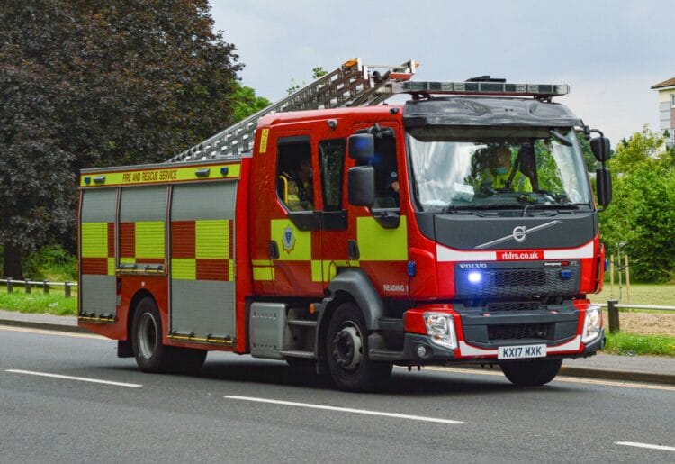 Royal Berkshire Fire and Rescue Service Picture: Steve Smyth