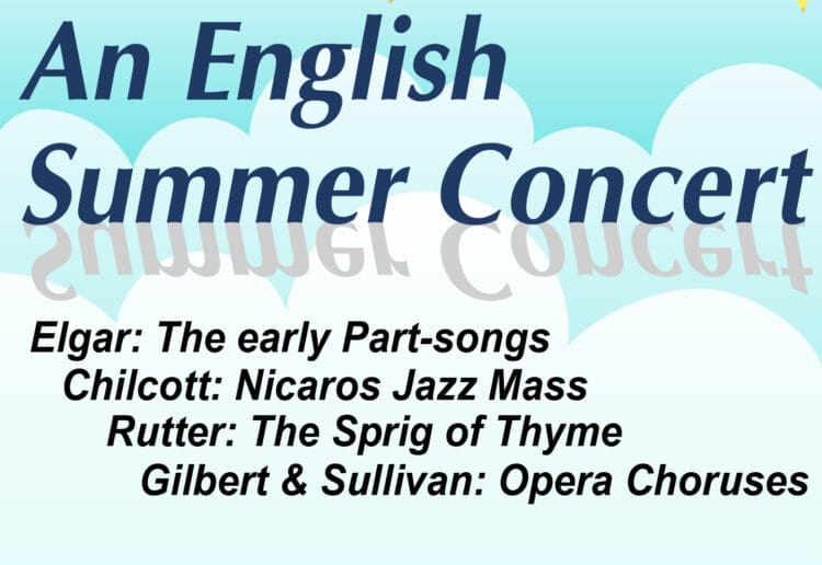 Reading Haydn Choir's summer concert will take place on June 23