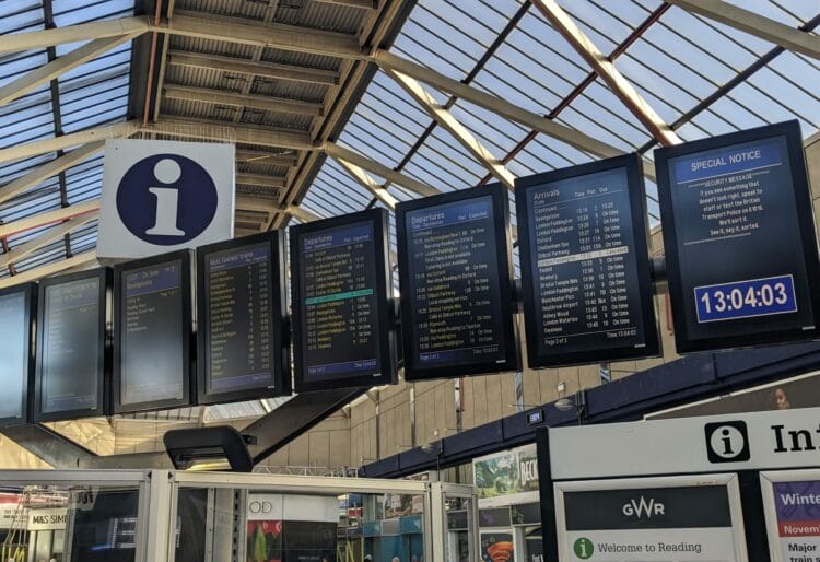 TRAINS between Reading and London Paddington have been cancelled or delayed following an incident on the lines, with disruption expected to last until around 4pm.