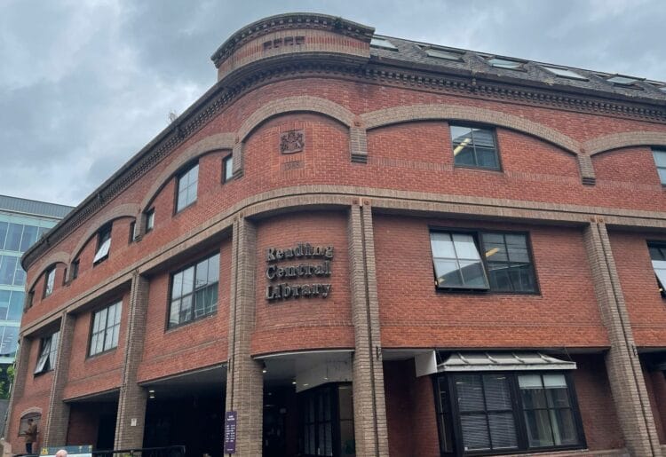 Reading Central Library in the town centre. Credit: James Aldridge, Local Democracy Reporting Service.