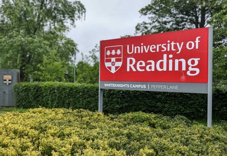 Four globe sculptures have been installed in prominent locations around Whiteknights Campus which will for part of a ?globe trail? installation. Picture: Jake Clothier