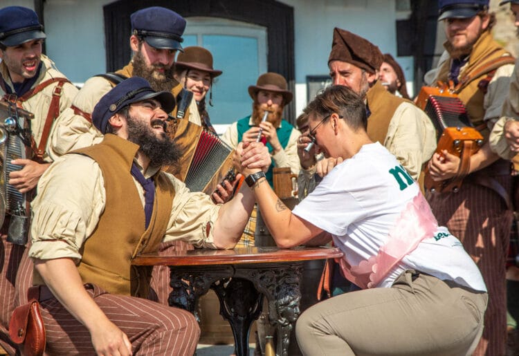 The Old Time Sailors will be at Englfefield Live in July