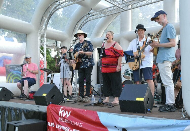 East reading Festival brings with it two stages of performances, a food court, and stalls, with a redoubled focus on sustainability and reducing environmental impact. Picture: Steve Smyth