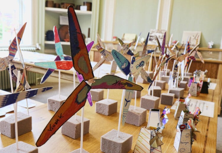 Some of the exhibits at the EmPOWEREDart exhibition at Watlington House as part of the 2024 Open For Art event Picture: Dijana Capan/DVision Images