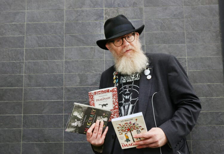 Author AF Harrold at Biscuit Factory ahead of a screening of The Imaginary, based on his book Picture: Dijana Capan/DVision Images
