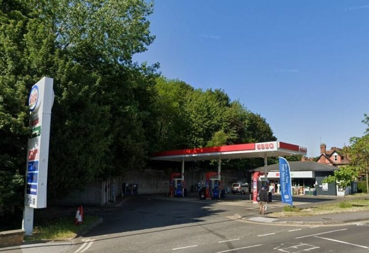 The Esso station on Berkeley Avenue is to become an Asda Express Picture: Local democracy reporting service/Google Maps
