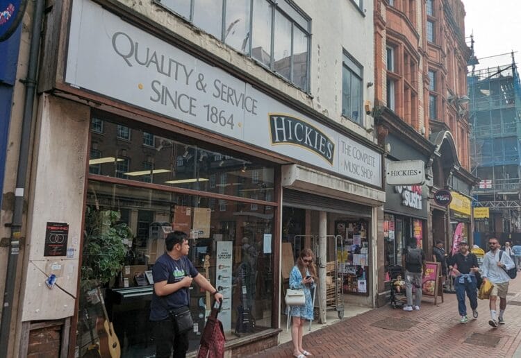 Hickies has been serving Reading residents from its store in Friar Street for 160 years as of November this year. Picture: Jake Clothier