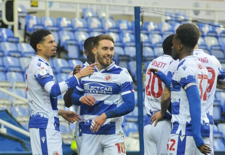 Reading v Exeter

Reading's first goal.