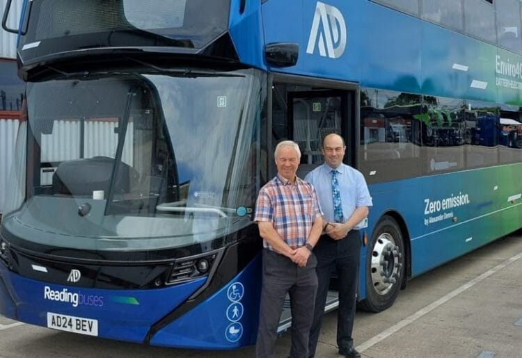 Reading Buses has been running one of its latest fleet acquisitions on routes around the town in a trial period ahead of a full roll-out next summer. Picture: Reading Borough Council and Reading Buses