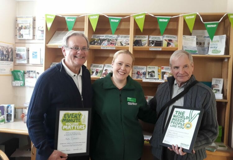Macmillan Cancer support central Berkshire Committee has been nominated for Fundraiser of the Year