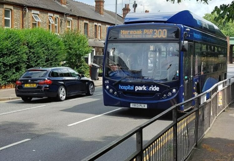 From Monday, August 12, work to expand and update the public transport routes on London Road will begin, seeing three days of overnight closures. Picture: Reading Borough Council