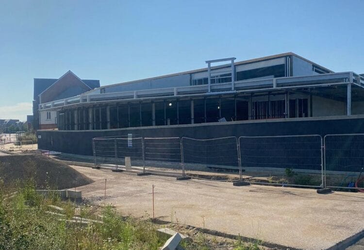 The new supermarket in Shinfield. Pic: UGC.