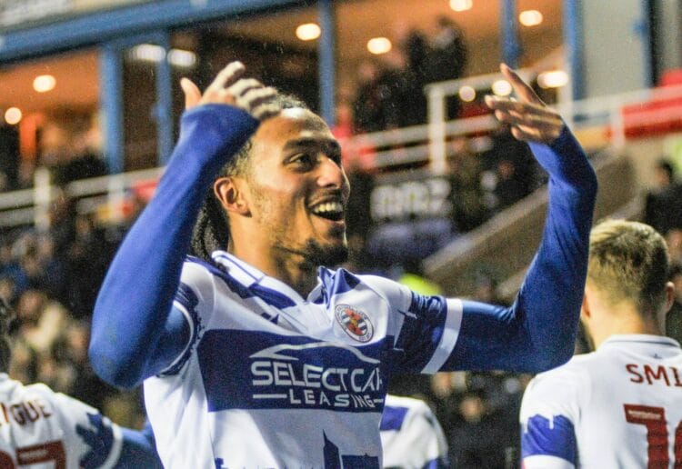 Reading v Exeter

Reading's third goal.