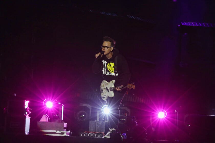 Blink-182 at Reading Festival Pictures: Dijana Capan/Dvision Images