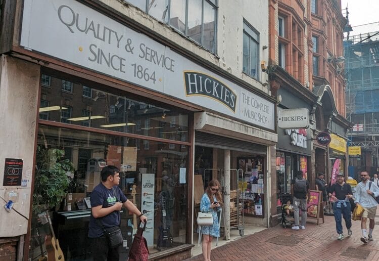 Hickies has been serving Reading residents from its store in Friar Street for 160 years as of November this year. Picture: Jake Clothier