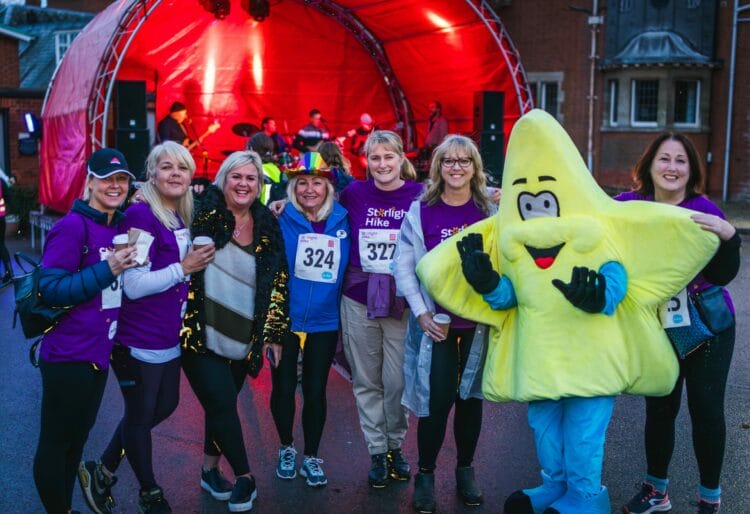 The Sue Ryder Starlight Hike is back for another year, raising vital funds for the charity which provides palliative and bereavement support. Picture: Sue Ryder