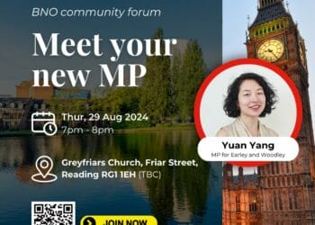 Labour MPs Liv Bailey and Yuan Yang hosting Meet Your MP event