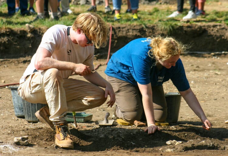 The University of Reading has made further discoveries of remains which could support theories about monastic care of Anglo-Saxon people as part of an archaeological dig. Picture: The University of Reading