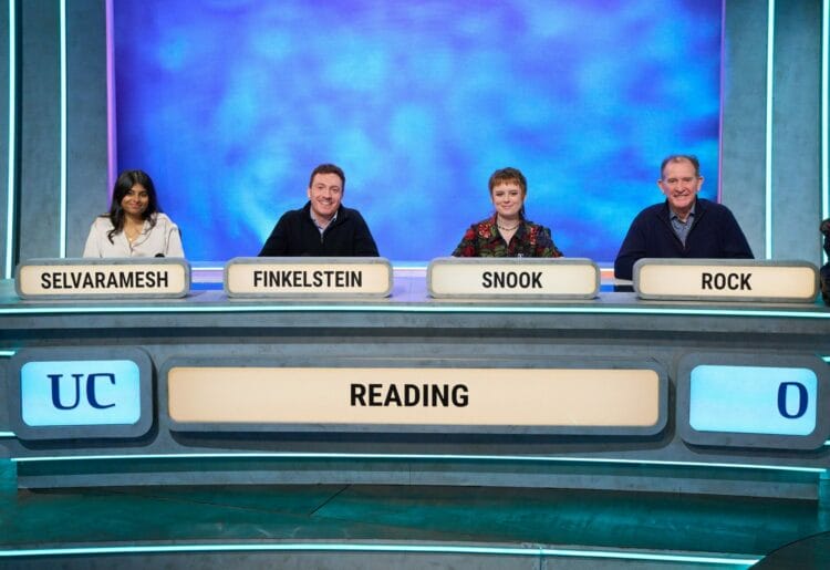 Reading's University Challenge team will make their first appearance on Monday's edition of the show, broadcast at 8.30pm, September 23, on BBC Two. Picture: Univeristy of Reading/BBC
