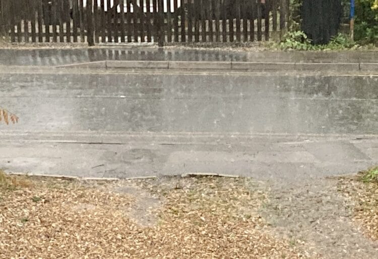 Rainfall this month means that the borough is close to having its wettest September in more than 120 years. PIcture: Emma Merchant