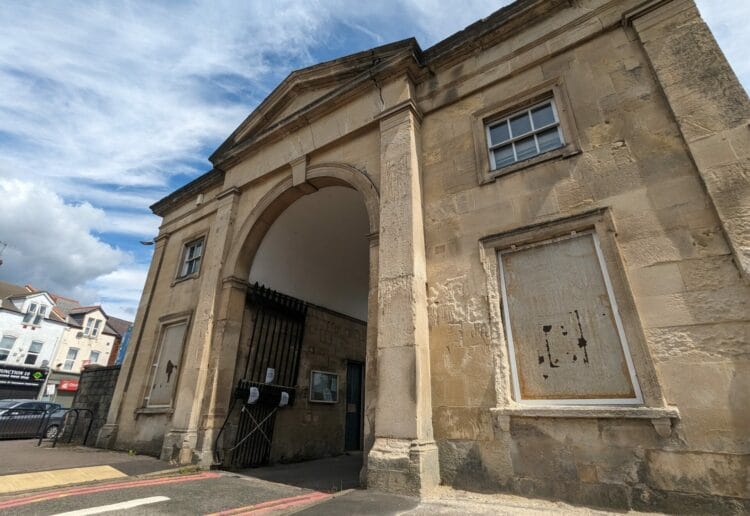 Junction Arch Heritage and Arts has celebrated that the Cemmetery Junction Arch could be approaching community use. Picture: Jake Clothier