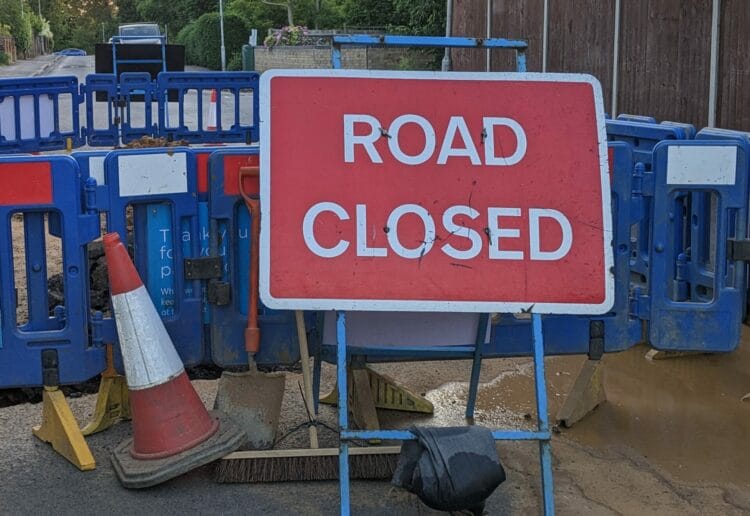 Thames Valley Police has announced that Russell Street in central Reading has been closed while emergency services attend an incident.