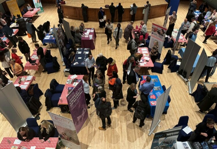 More than nine in ten employers at a job fair in Reading found suitable candidates for vacancies, Reading?s Economy and Destination Agency has reported. Picture: Reading Economic and Destination Agency